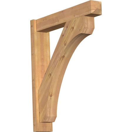 Ekena Millwork Legacy Craftsman Smooth Outlooker, Western Red Cedar, 5 1/2"W x 28"D x 32"H OUT06X28X32LEC04SWR